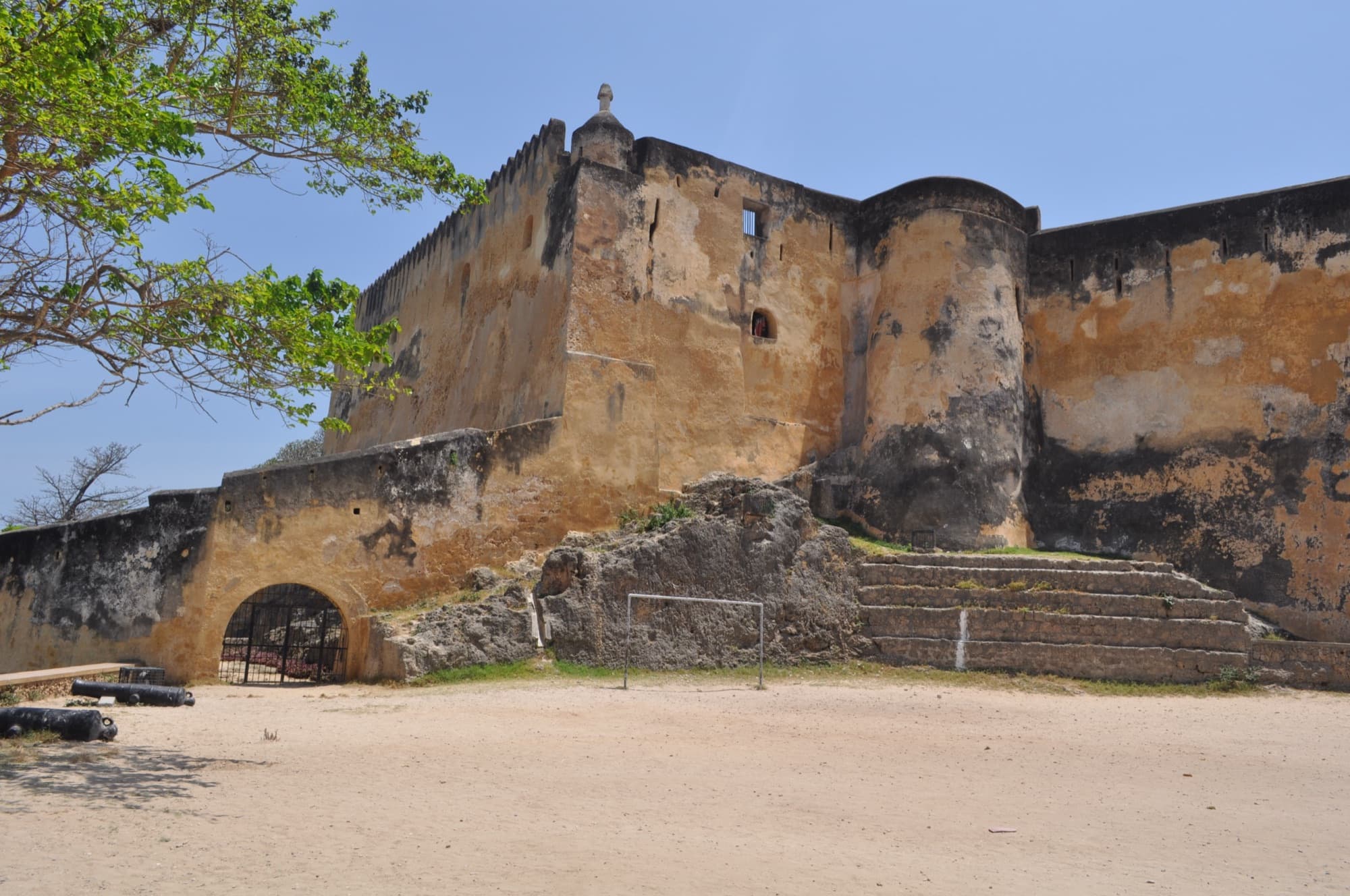 Fort Jesus, the historic Portuguese fort in Mombasa